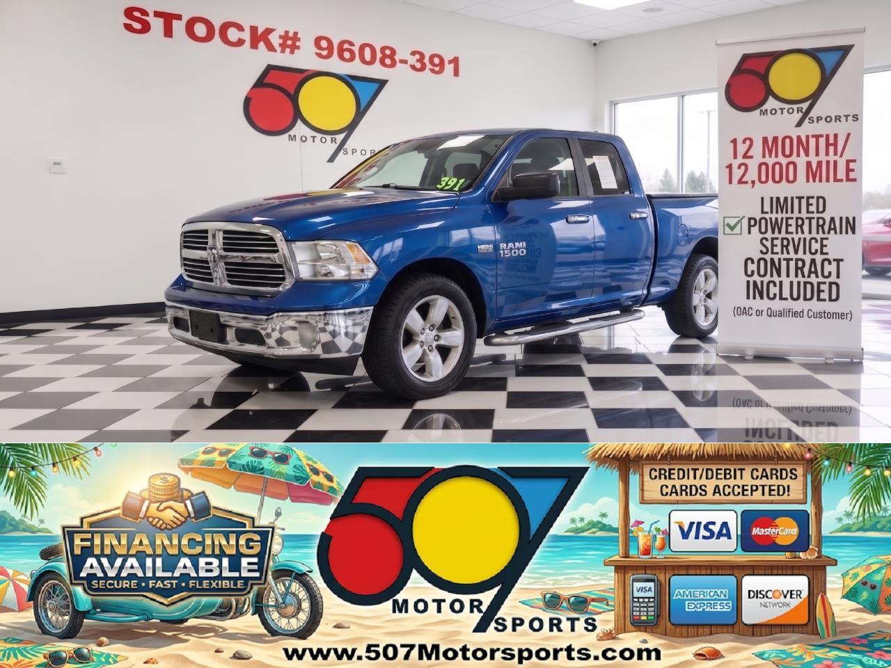 2014 RAM 1500 Big Horn Quad Cab 4WD