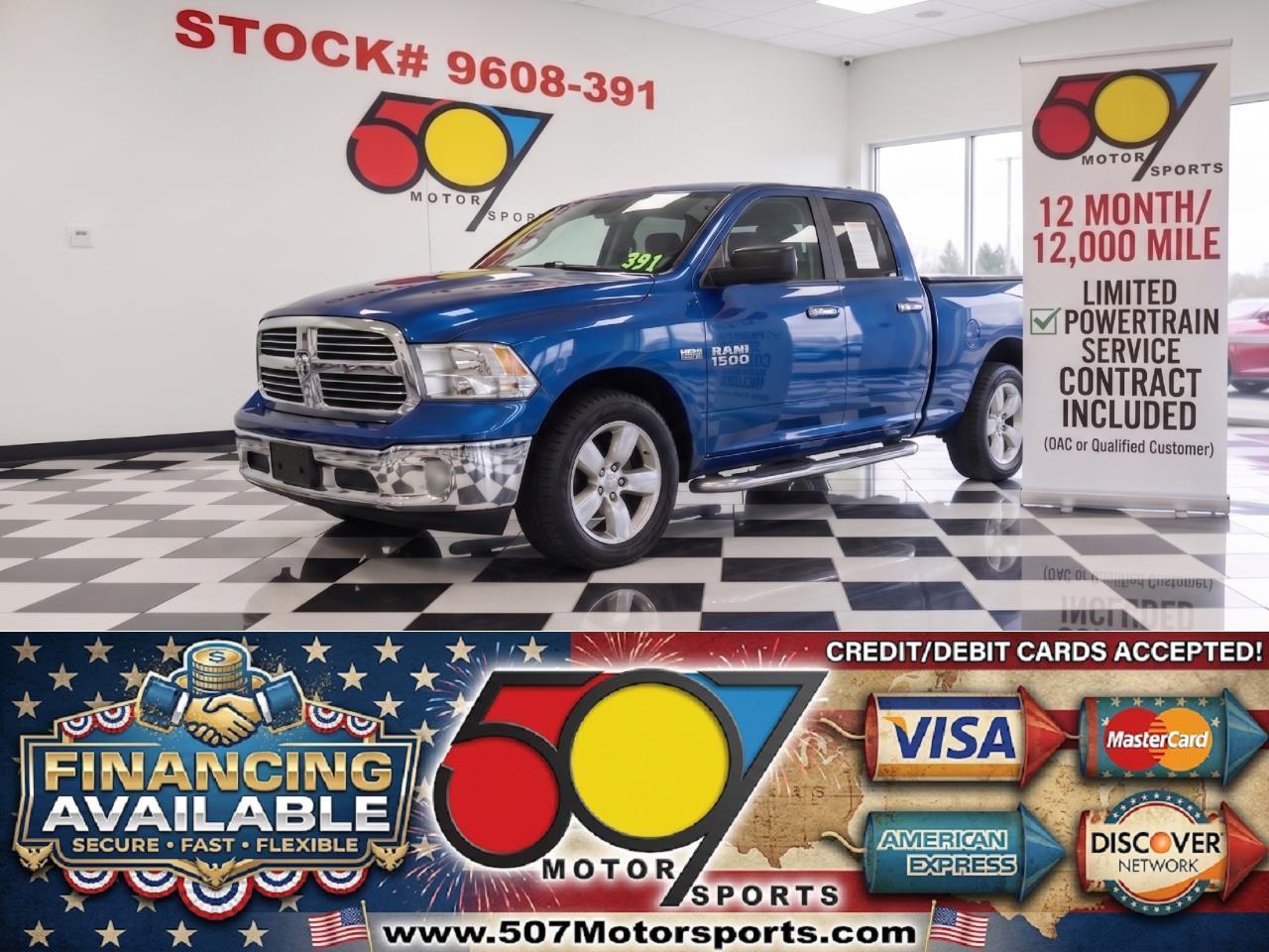 2014 RAM 1500 Big Horn Quad Cab 4WD