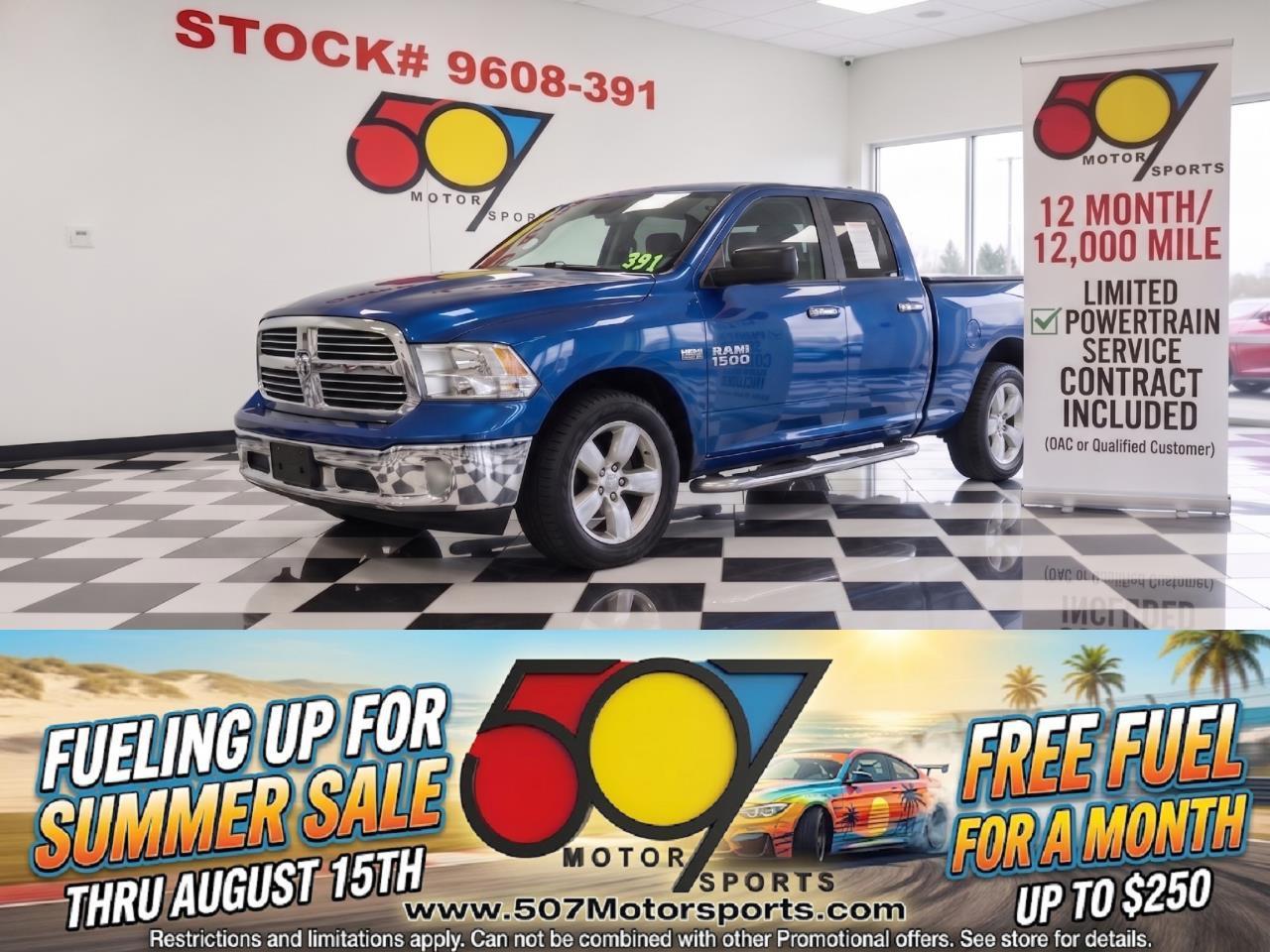2014 RAM 1500 Big Horn Quad Cab 4WD