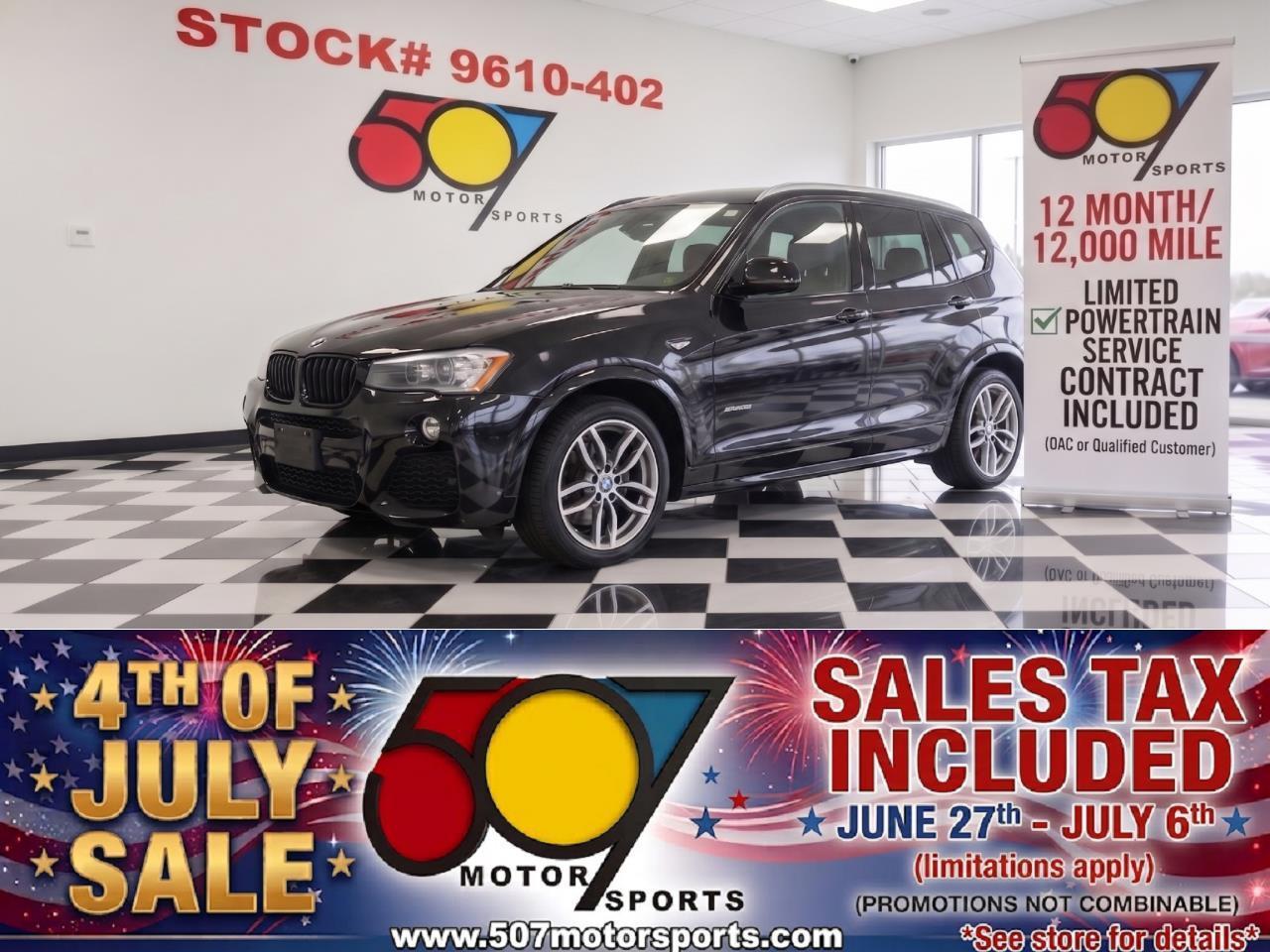 2016 BMW X3 xDrive35i