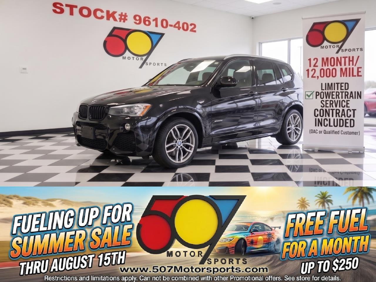 2016 BMW X3 xDrive35i
