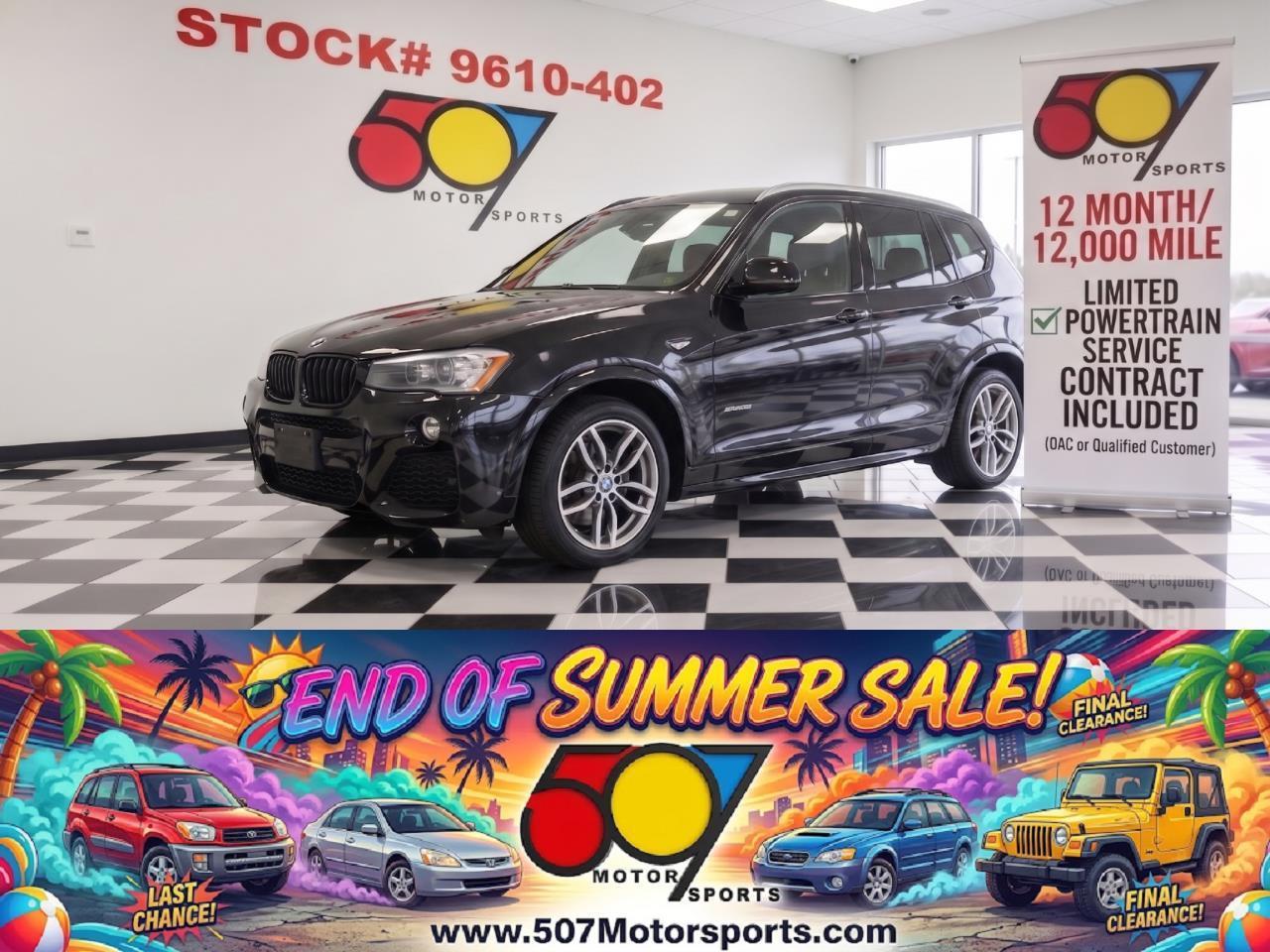 2016 BMW X3 xDrive35i