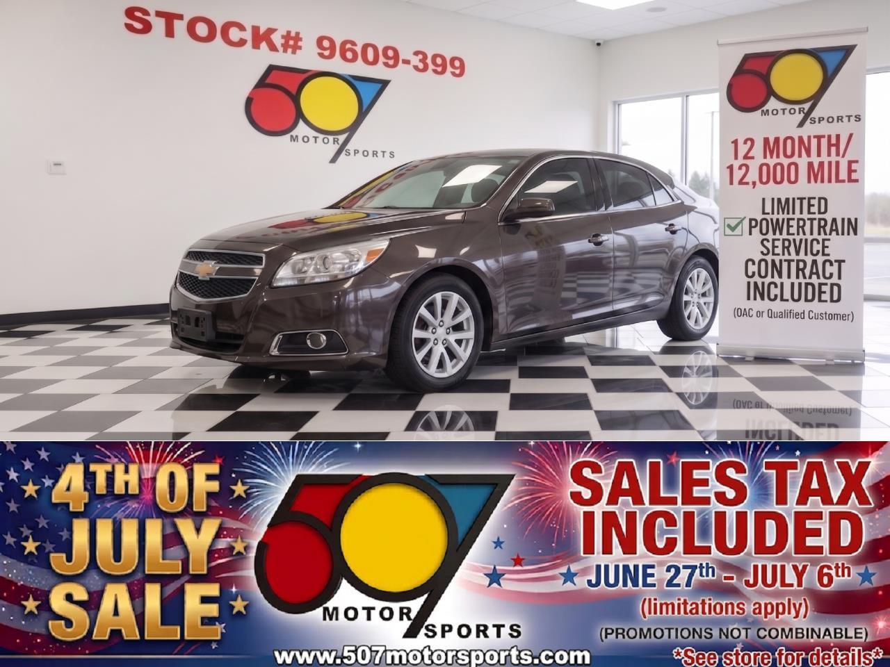 2013 Chevrolet Malibu 2LT