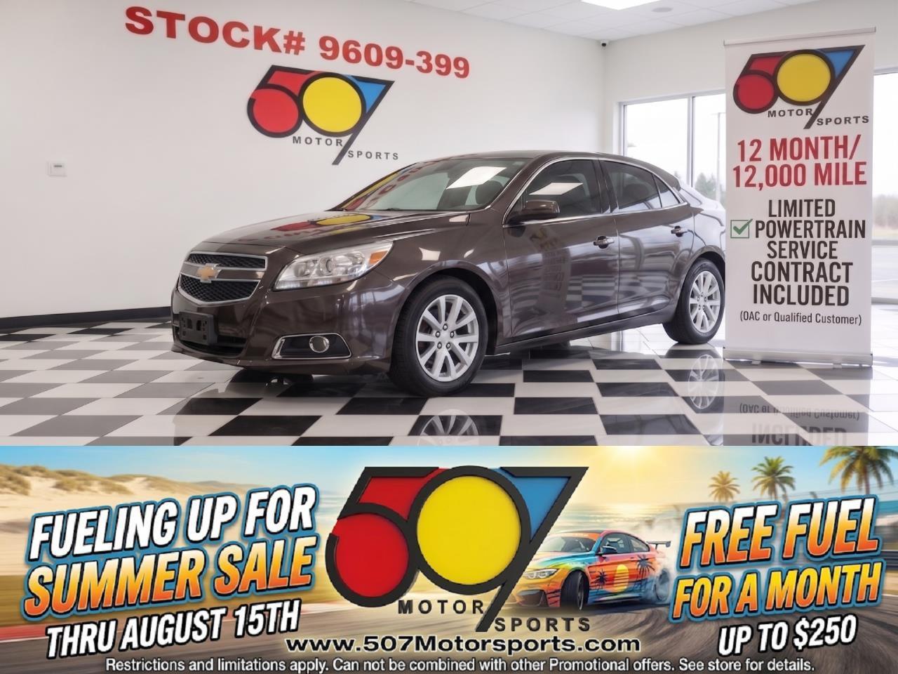 2013 Chevrolet Malibu 2LT