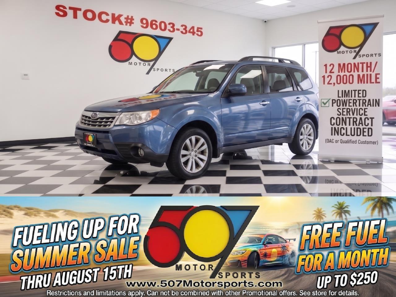 2011 Subaru Forester 2.5X Limited