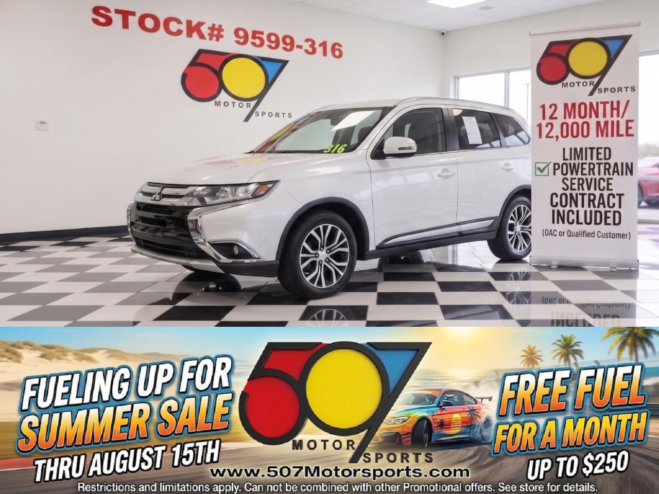 2016 Mitsubishi Outlander SEL AWD