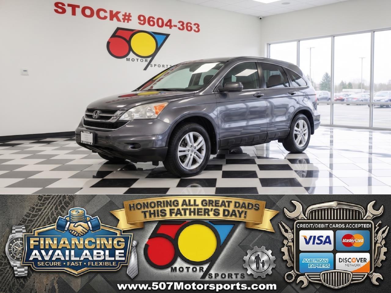 2010 Honda CR-V EX-L 4WD 5-Speed AT