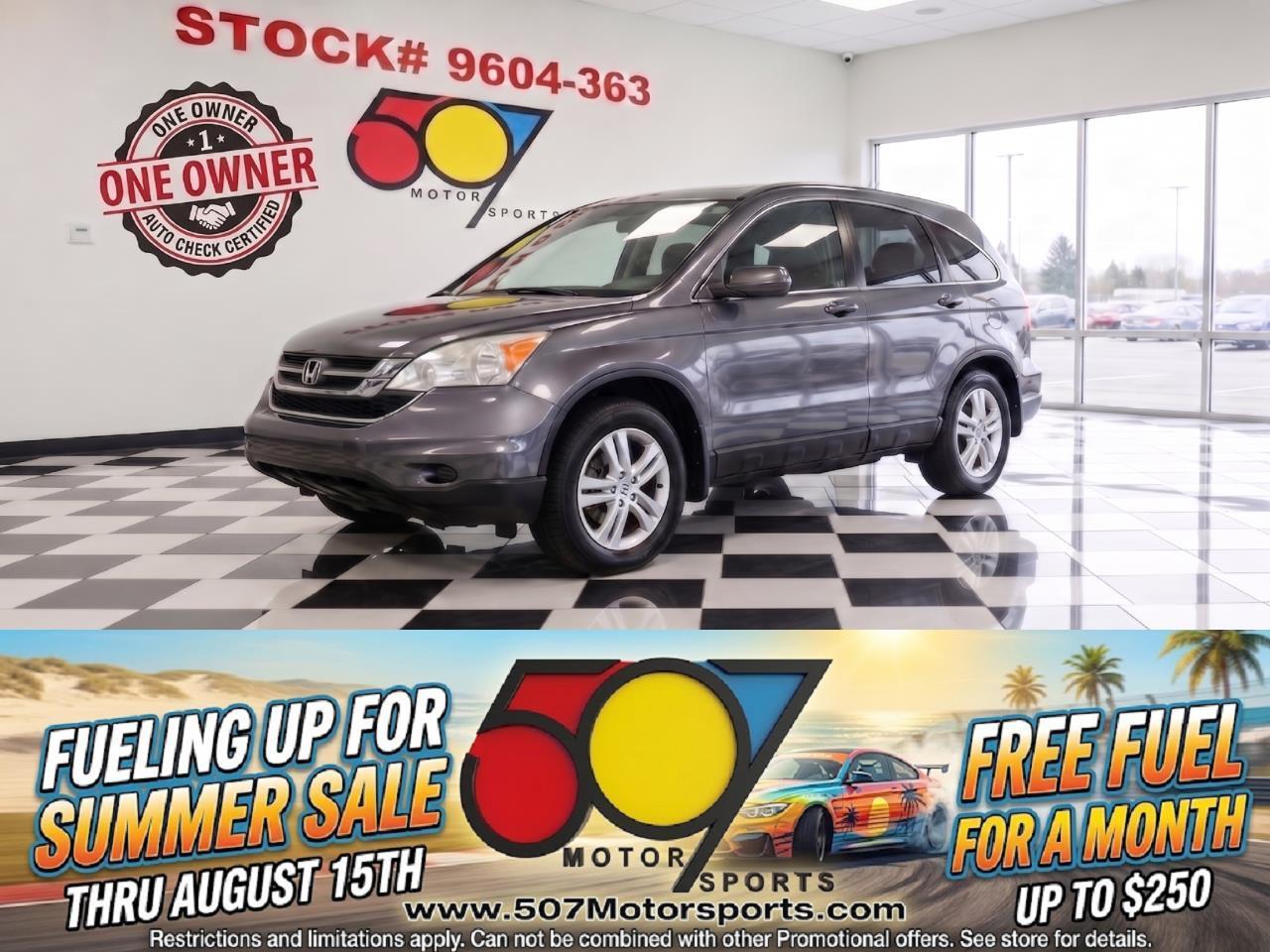 2010 Honda CR-V EX-L 4WD 5-Speed AT