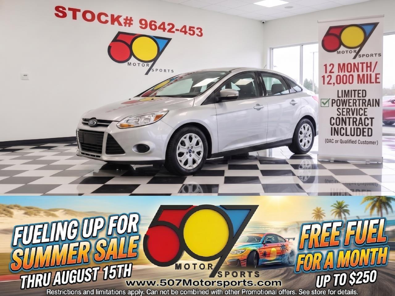 2012 Ford Focus SE Sedan