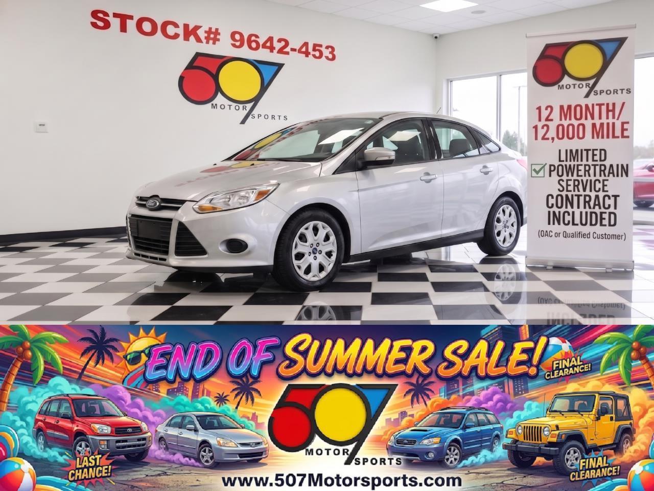 2012 Ford Focus SE Sedan
