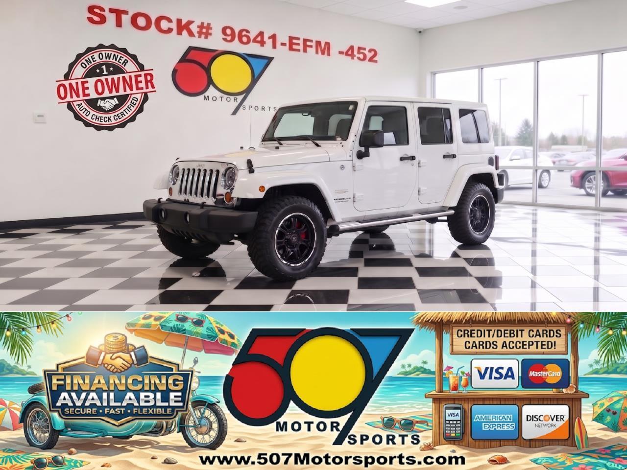 2013 Jeep Wrangler Unlimited Sahara 4WD