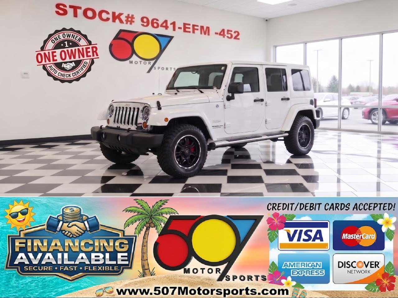 2013 Jeep Wrangler Unlimited Sahara 4WD