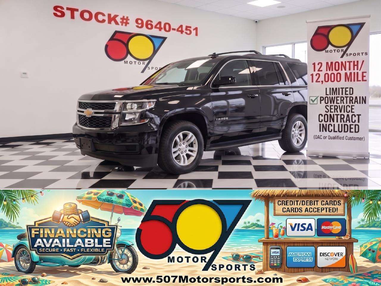 2016 Chevrolet Tahoe LT 4WD
