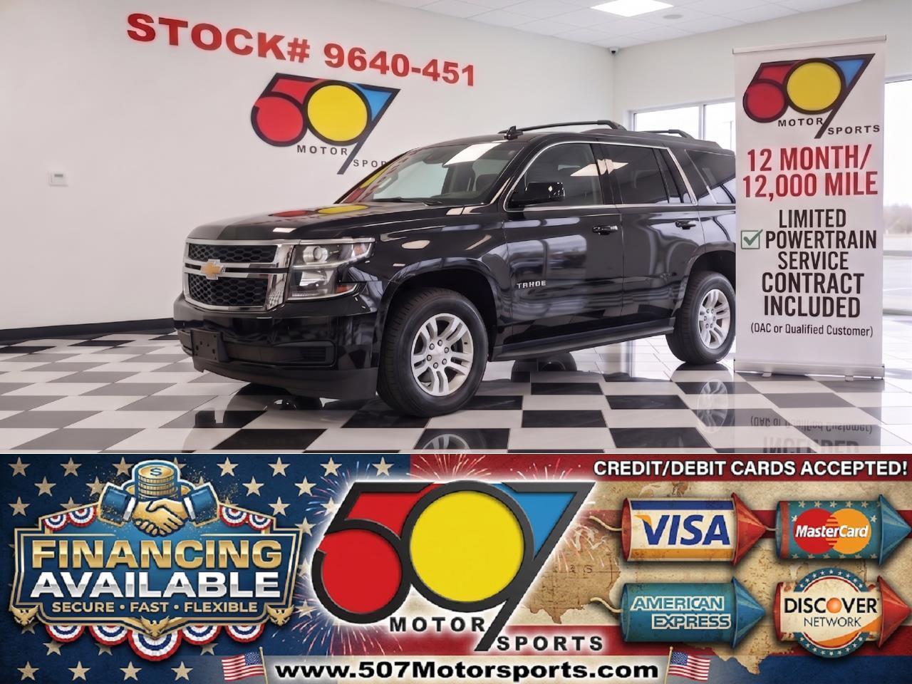 2016 Chevrolet Tahoe LT 4WD
