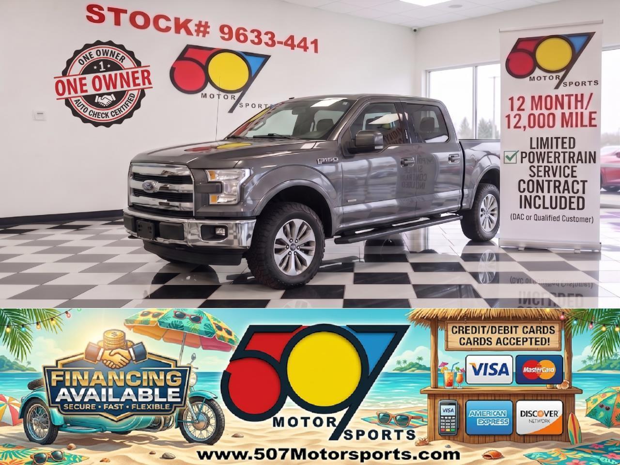 2017 Ford F-150 Lariat 4x4 SuperCrew 145 in's photo