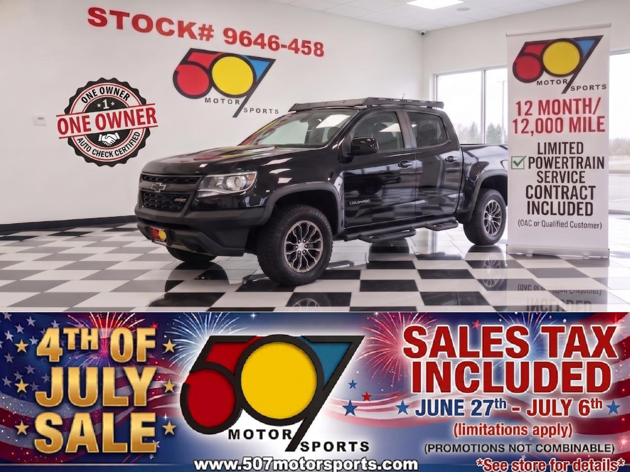 2019 Chevrolet Colorado ZR2 Crew Cab 4WD Short Box