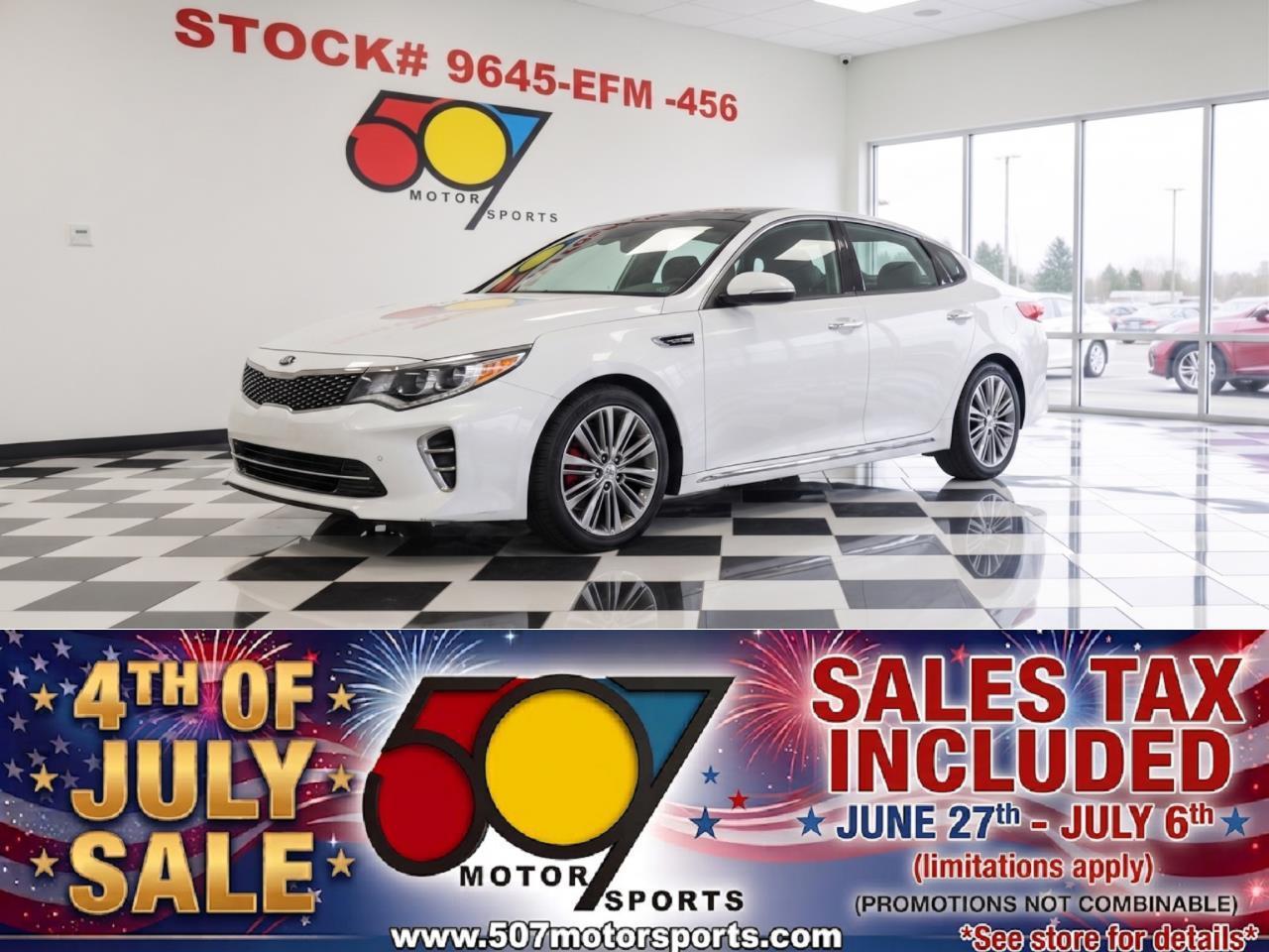2018 Kia Optima SXL Turbo