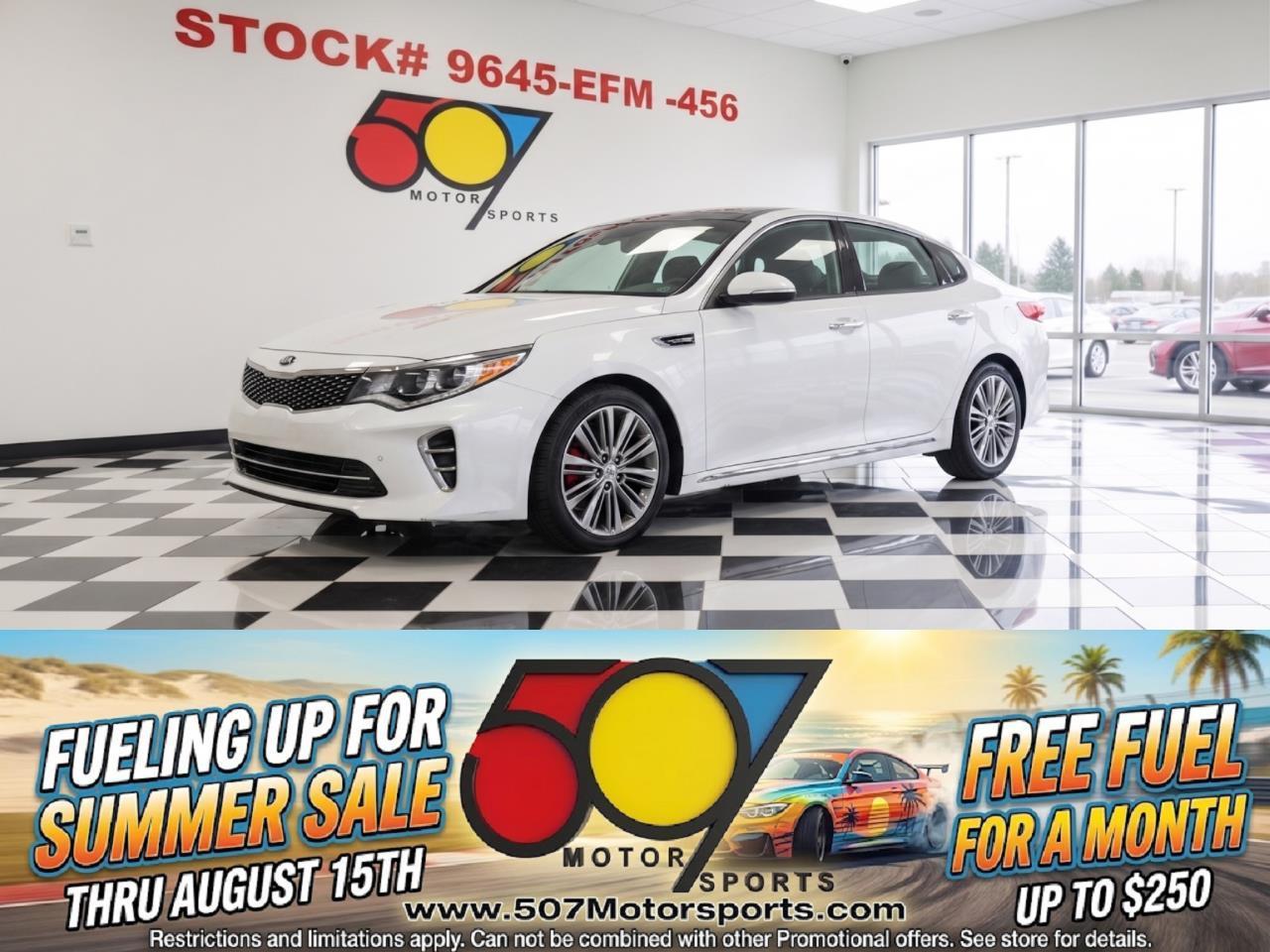 2018 Kia Optima SXL Turbo