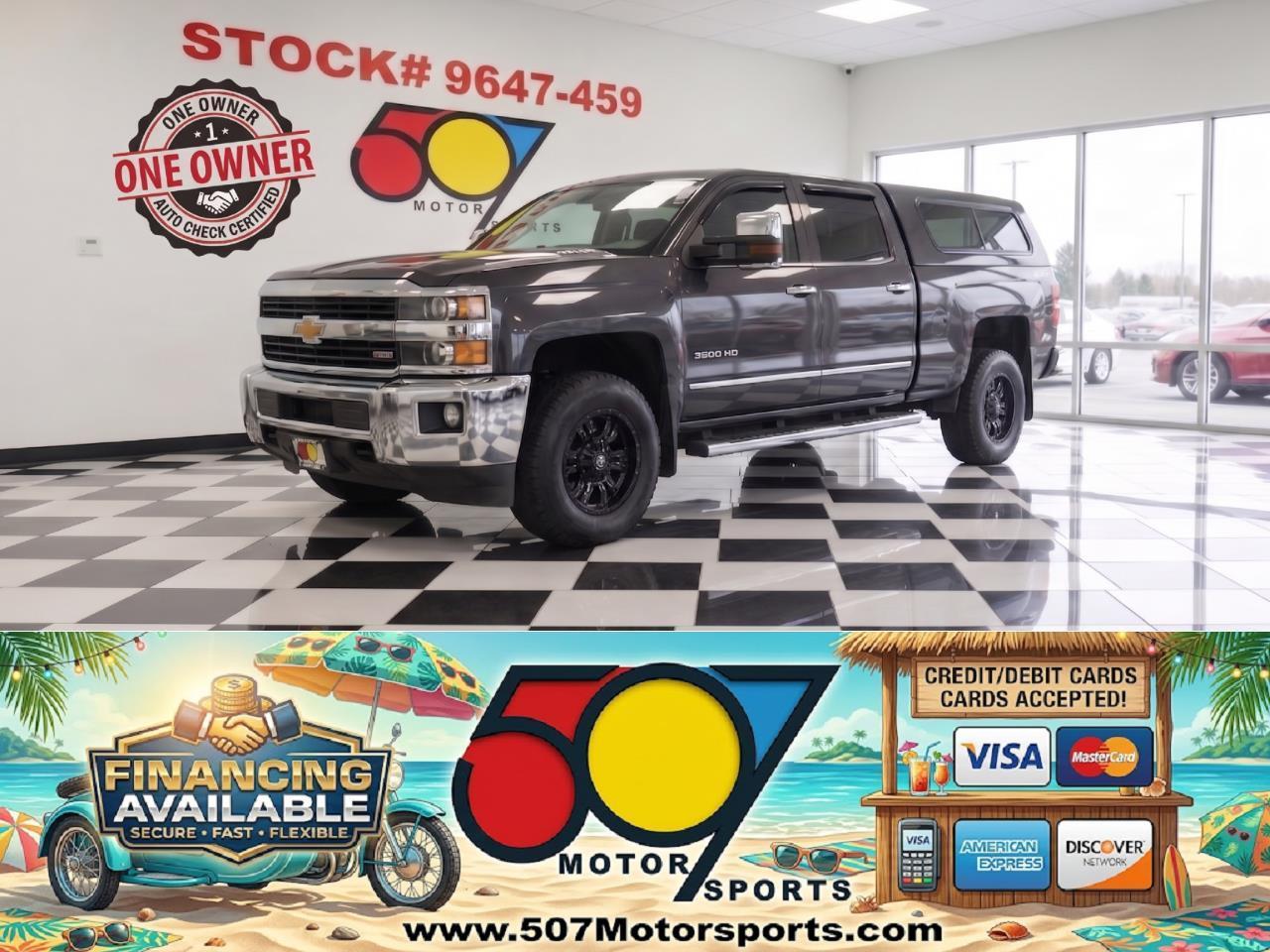 2015 Chevrolet Silverado 3500HD LTZ Crew Cab 4WD