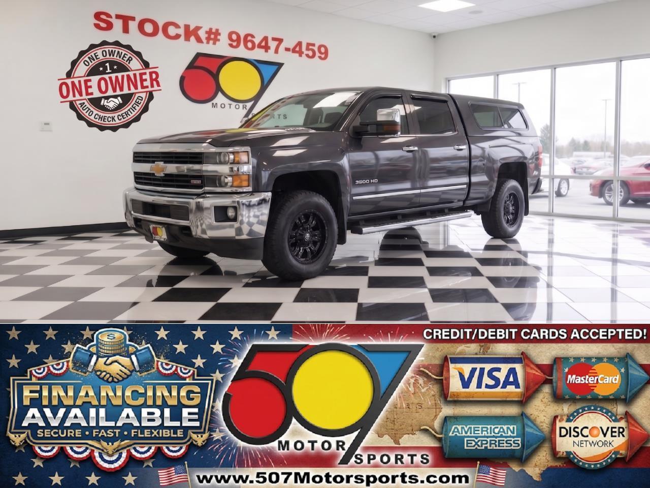 2015 Chevrolet Silverado 3500HD LTZ Crew Cab 4WD