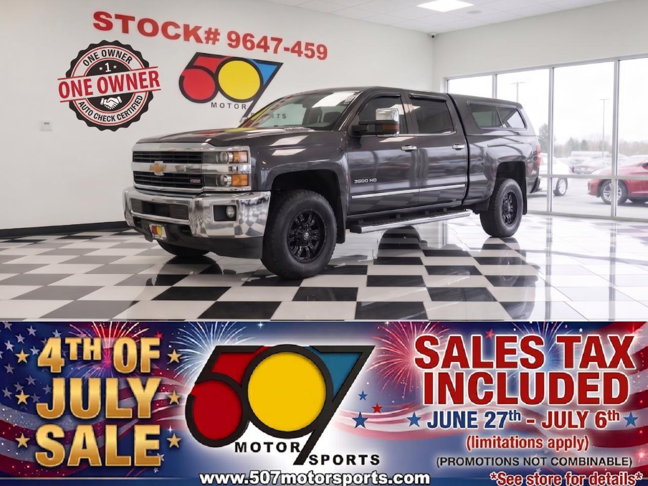 2015 Chevrolet Silverado 3500HD LTZ Crew Cab 4WD