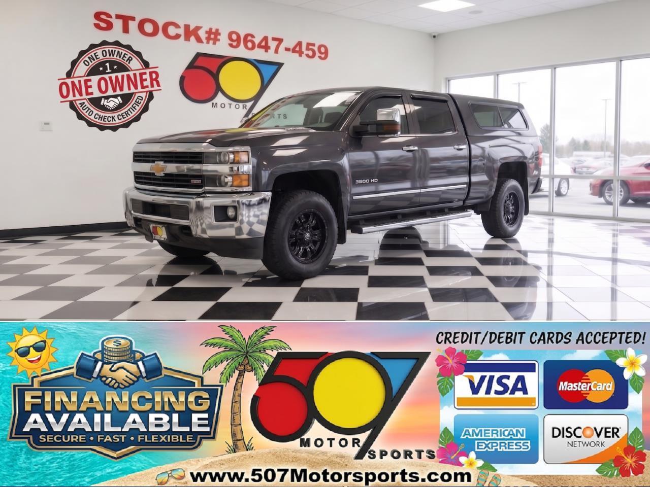 2015 Chevrolet Silverado 3500HD LTZ Crew Cab 4WD
