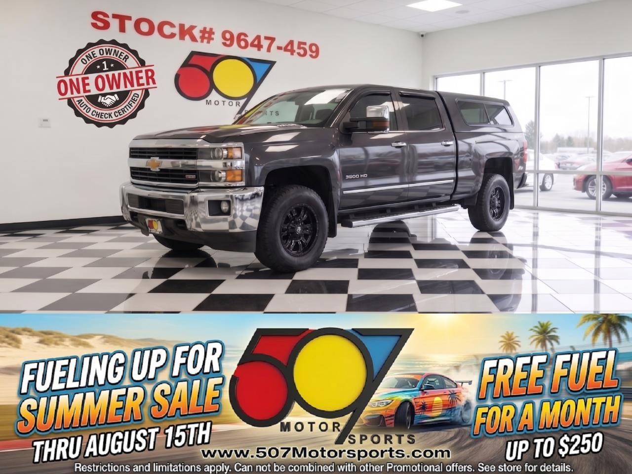 2015 Chevrolet Silverado 3500HD LTZ Crew Cab 4WD