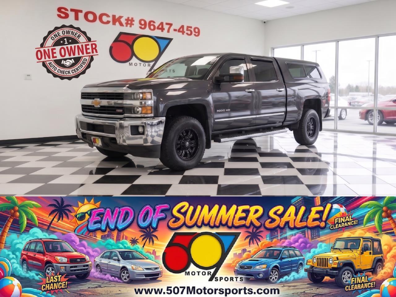 2015 Chevrolet Silverado 3500HD LTZ Crew Cab 4WD