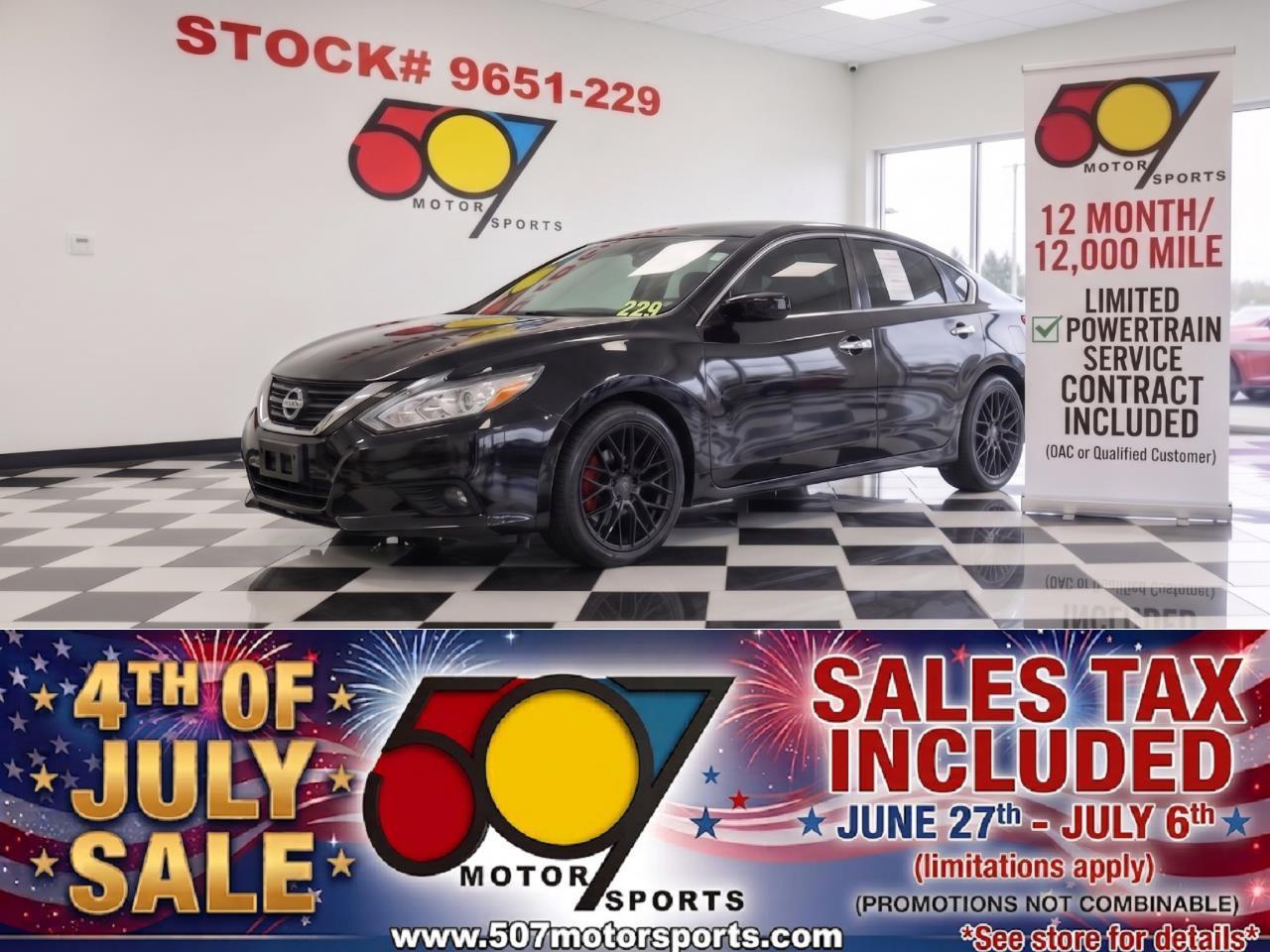 2016 Nissan Altima 2.5 SR