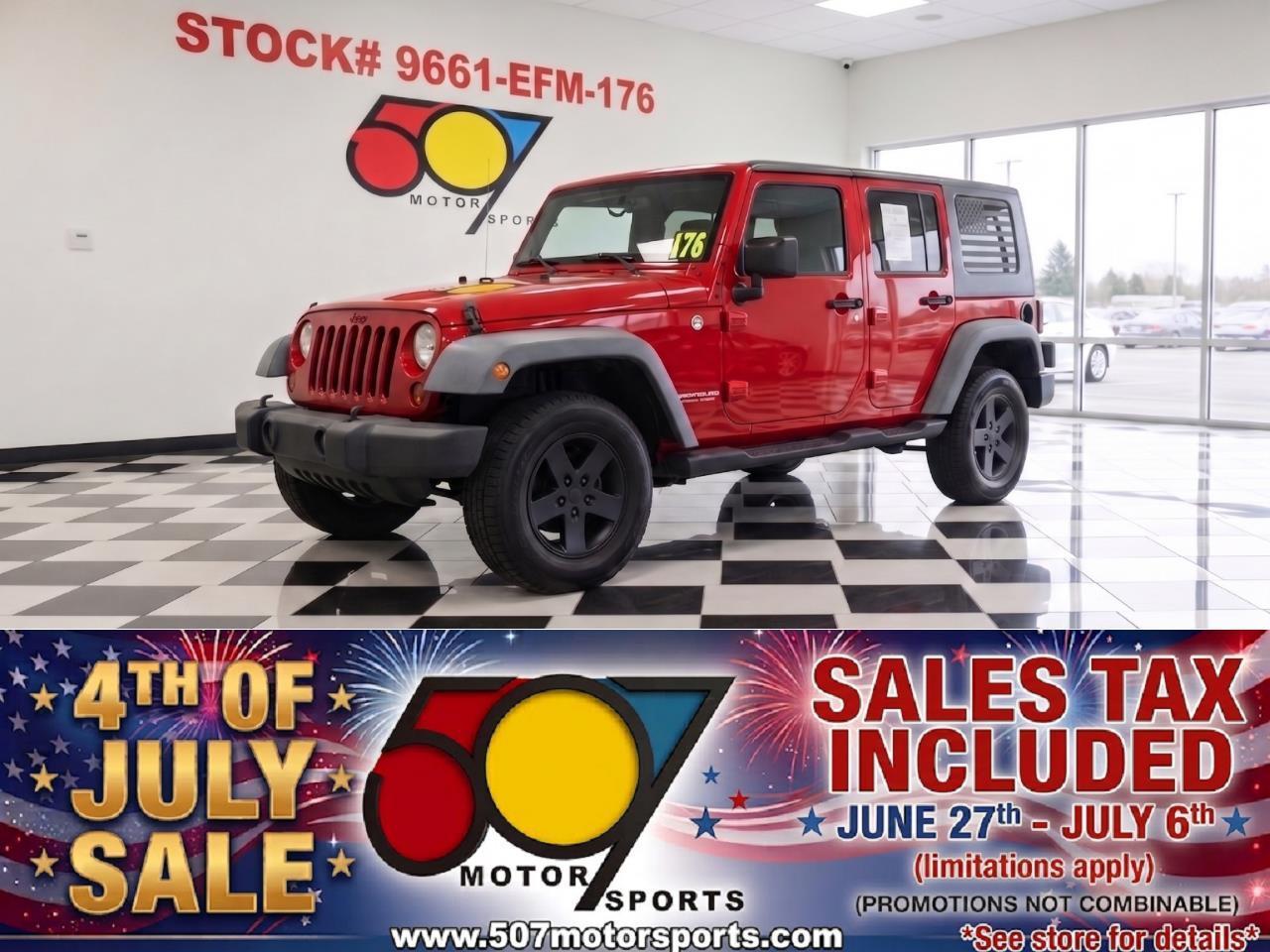 2010 Jeep Wrangler Unlimited Sport 4WD
