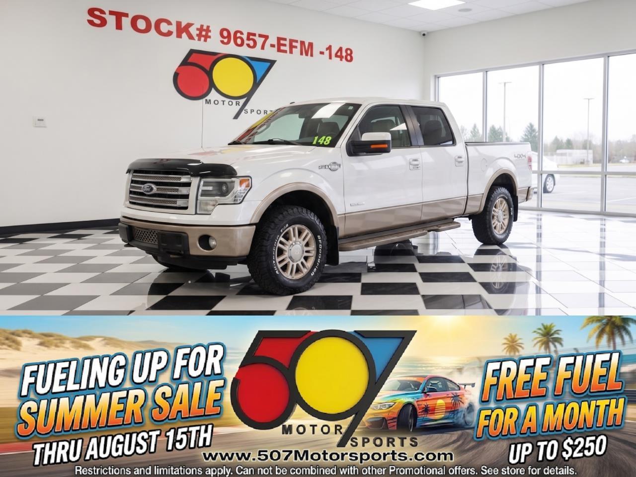 2013 Ford F-150 King Ranch SuperCrew 6.5-ft. Bed 4WD