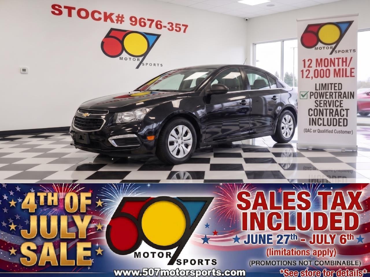 2015 Chevrolet Cruze LS Auto