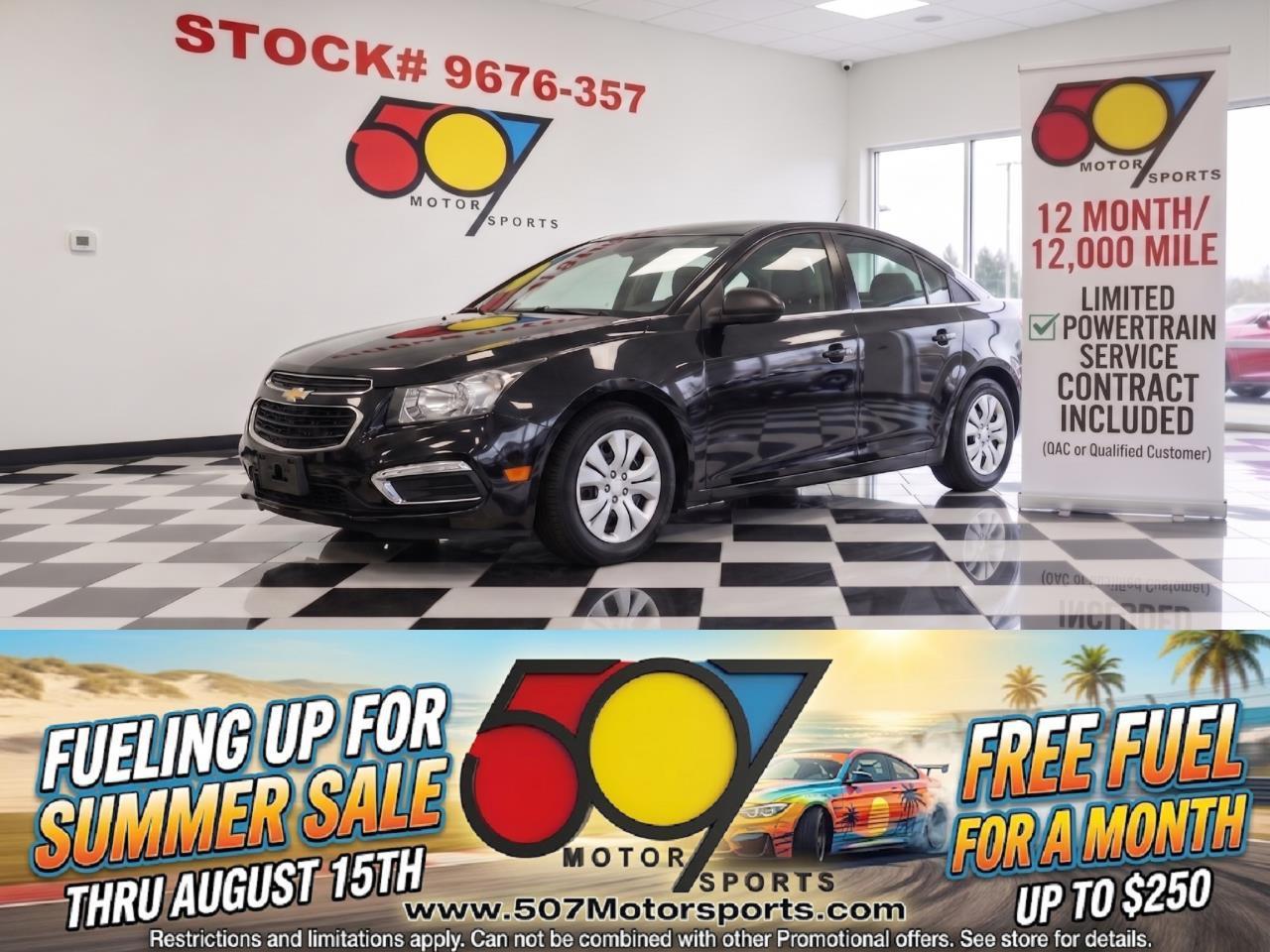 2015 Chevrolet Cruze LS Auto