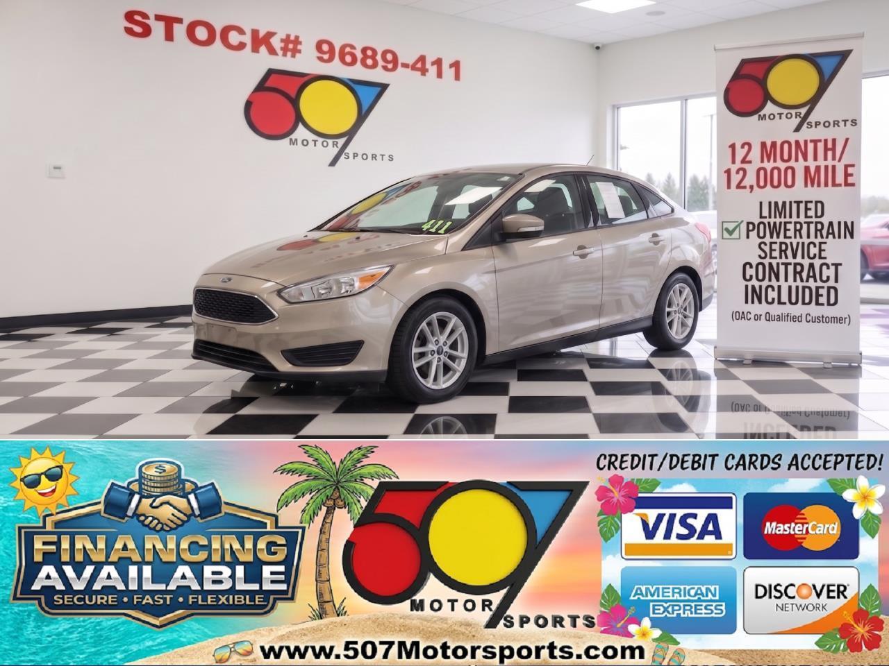 2016 Ford Focus SE Sedan