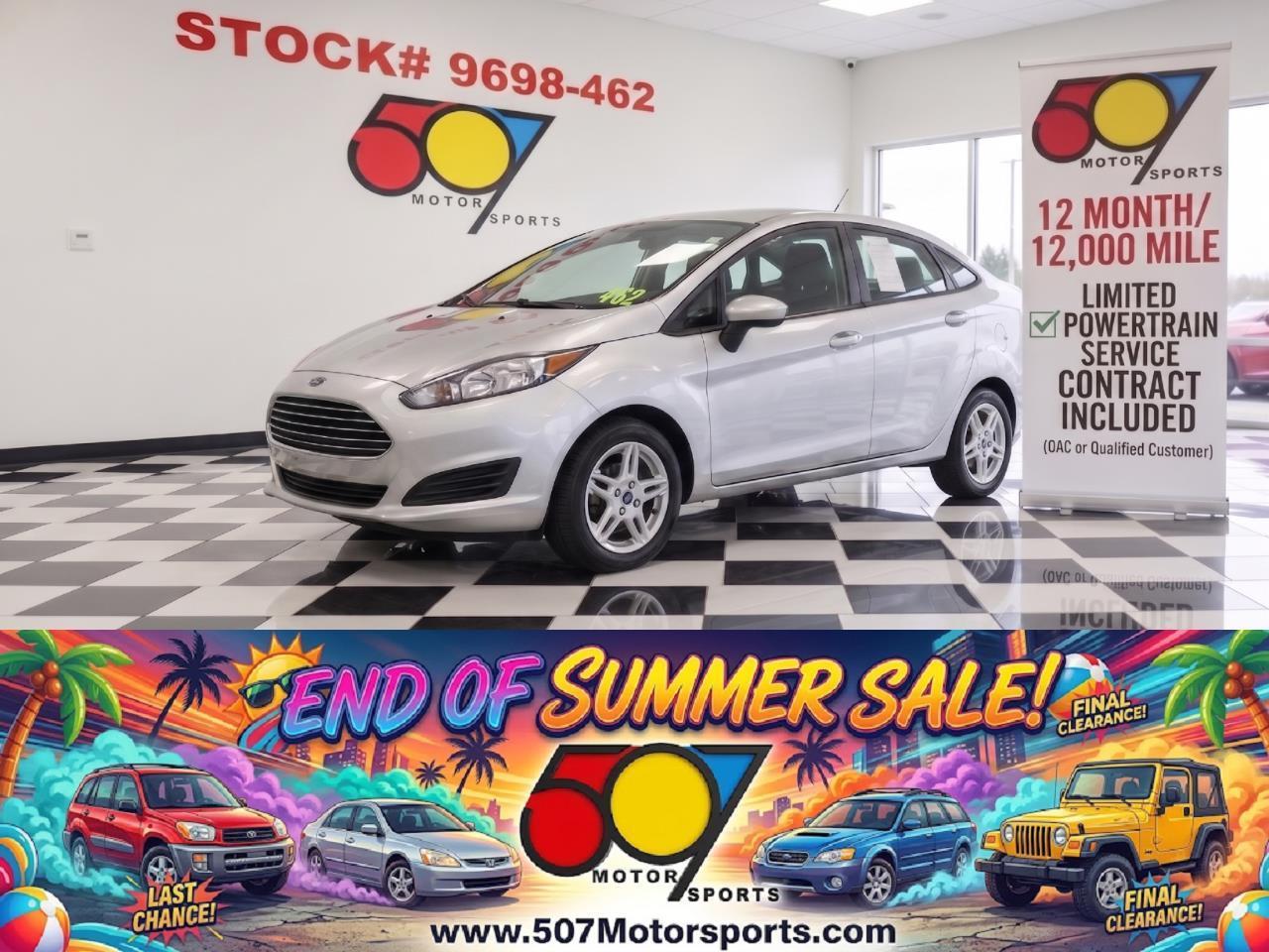  2019 Ford Fiesta SE FWD   