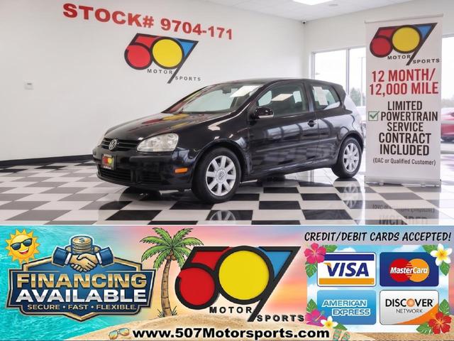 Black 2007 Volkswagen Rabbit Hatchback Automatic