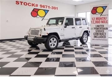 2013 Jeep Wrangler Unlimited Sahara 4WD