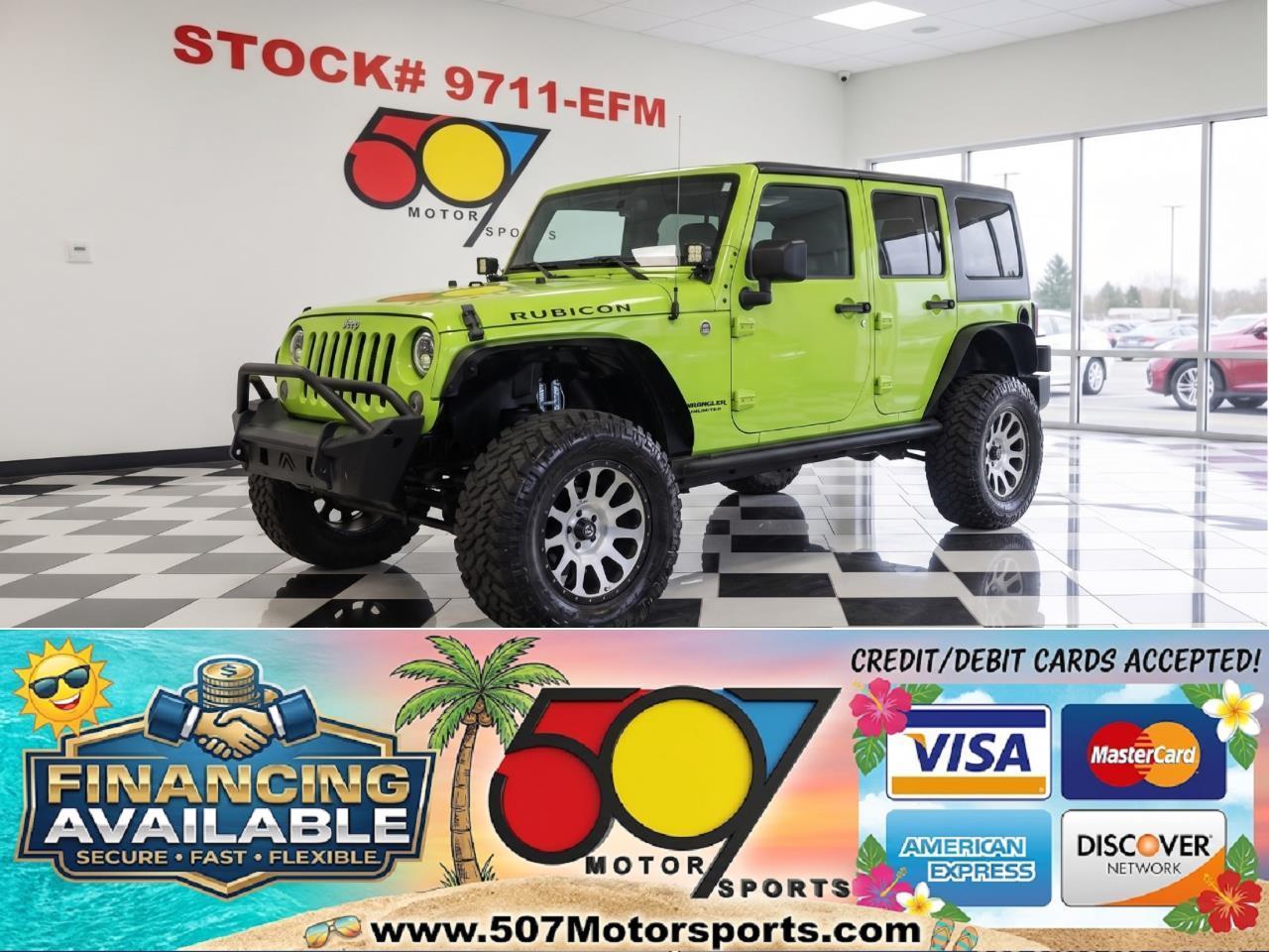 2013 Jeep Wrangler Unlimited Rubicon 4WD