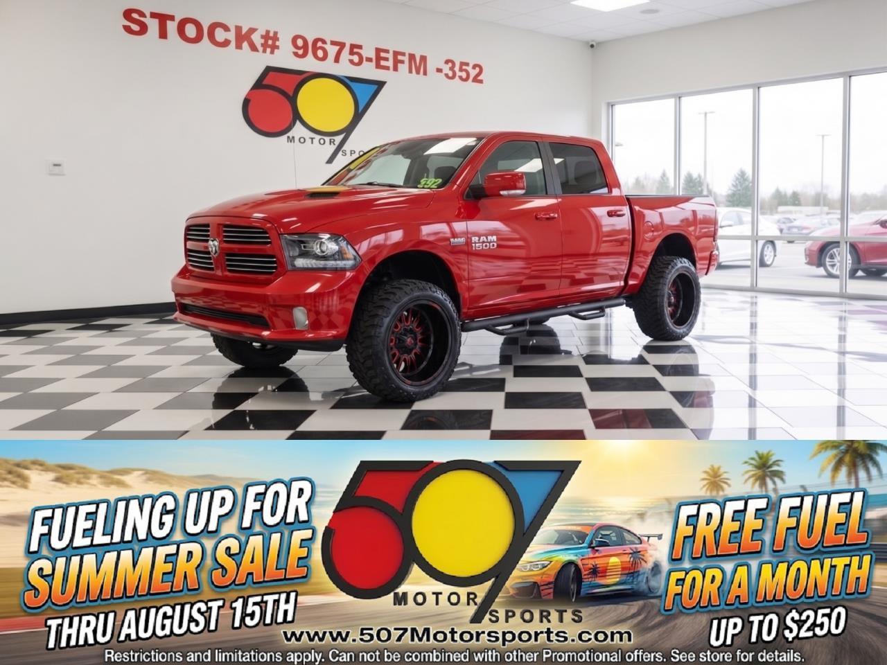 2013 RAM 1500 Sport Crew Cab  4WD