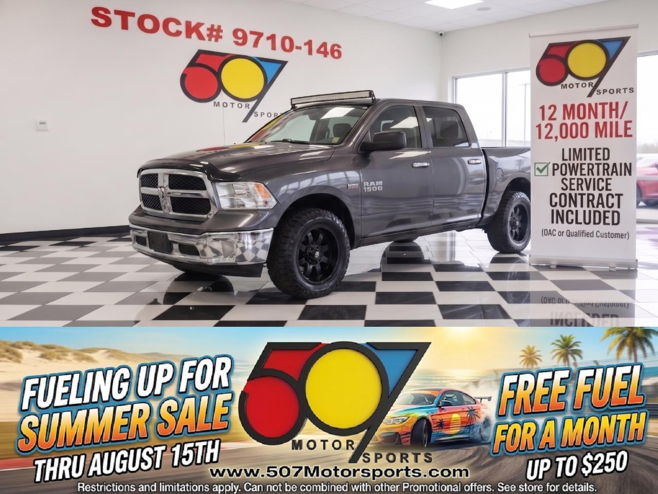 2013 RAM 1500 SLT Crew Cab 4WD