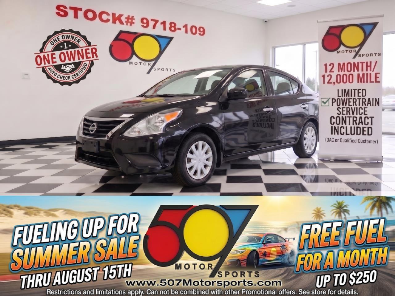 2012 Nissan Versa 1.6 S Sedan