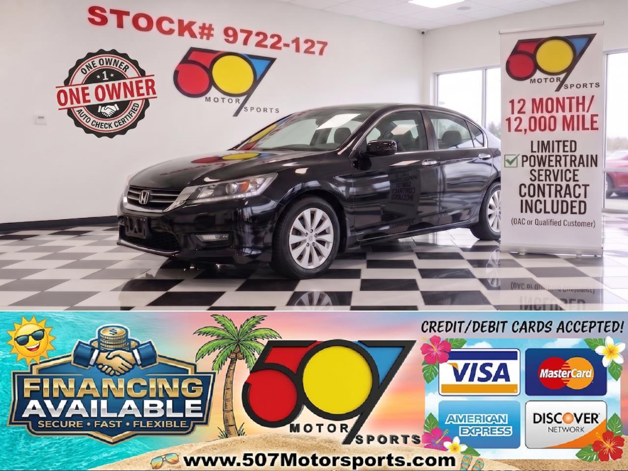 2014 Honda Accord EX-L V6 Sedan AT