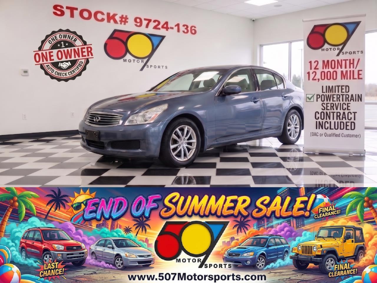  2008 INFINITI G35 x Sedan AWD   