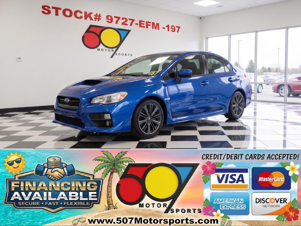 2015 Subaru WRX Limited 4-Door