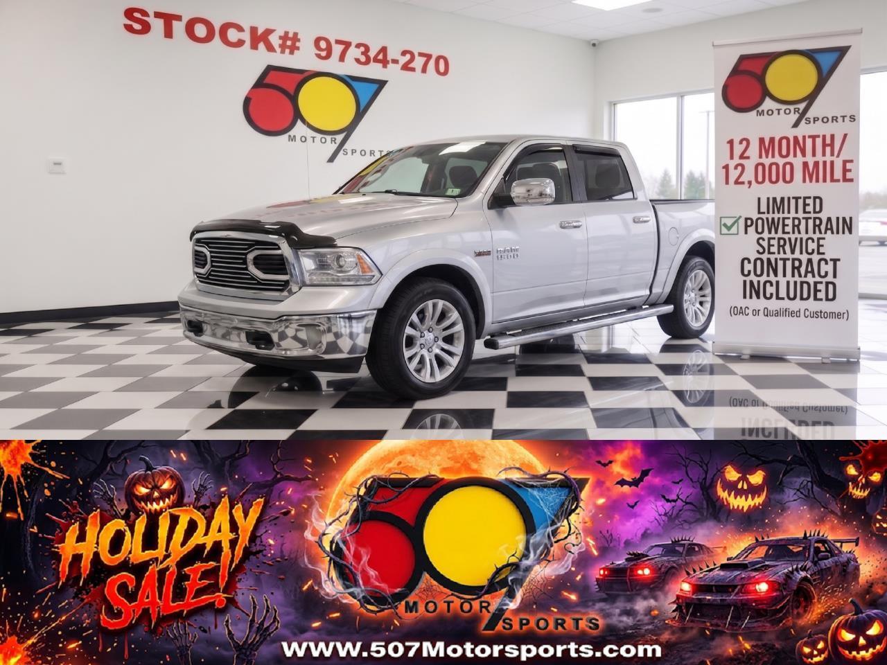 2016 RAM 1500 Laramie Longhorn Crew Cab SWB 4WD