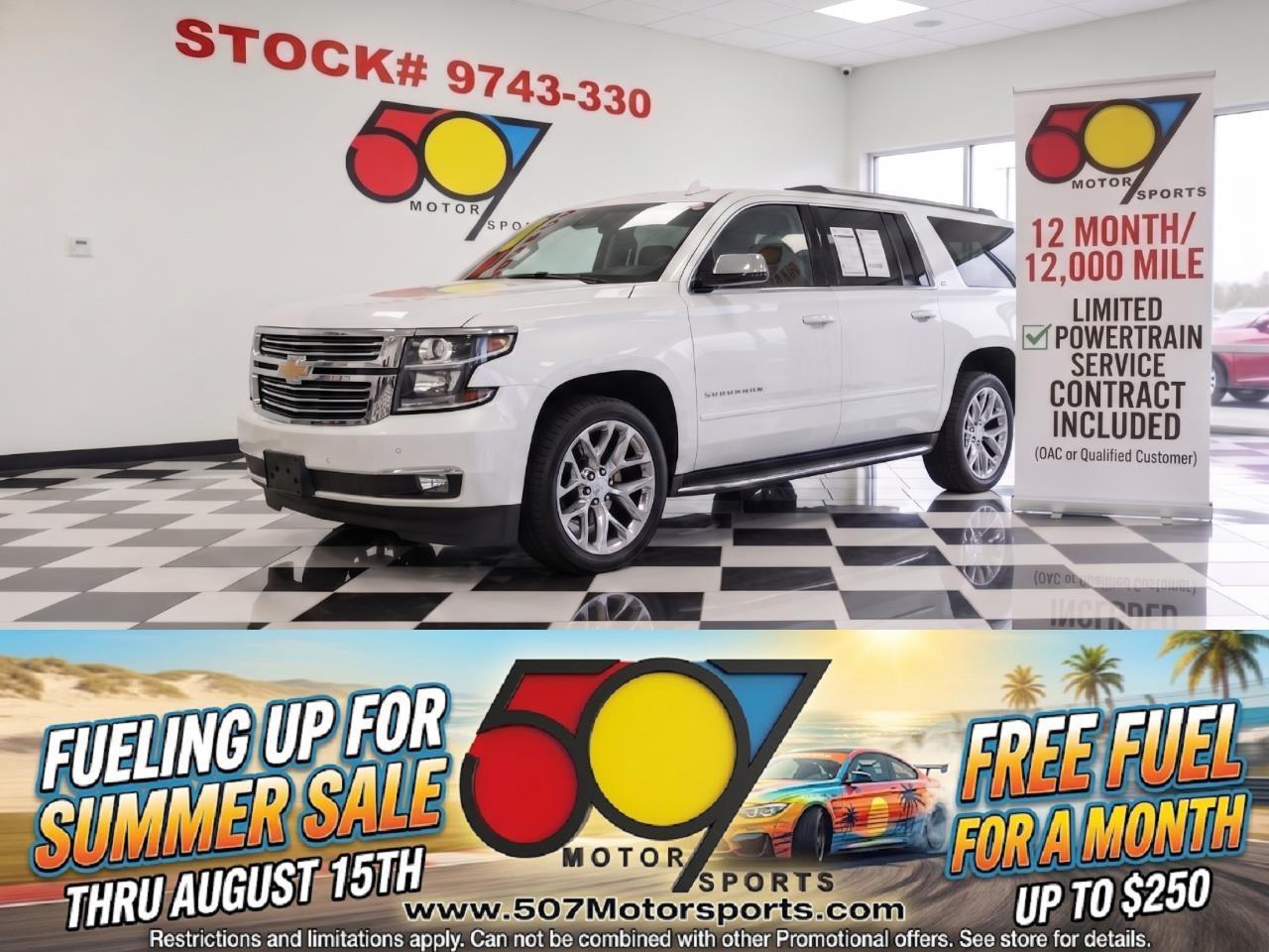 2015 Chevrolet Suburban LTZ 1500 4WD