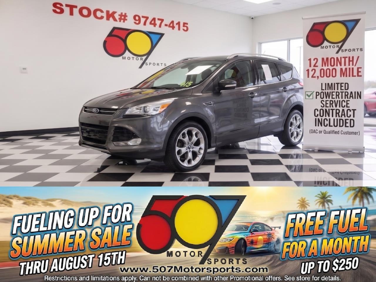 2015 Ford Escape Titanium 4WD