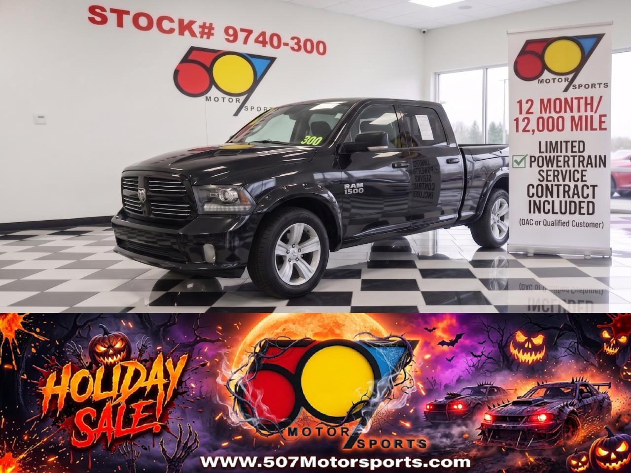 2013 RAM 1500 Sport Crew Cab 4WD