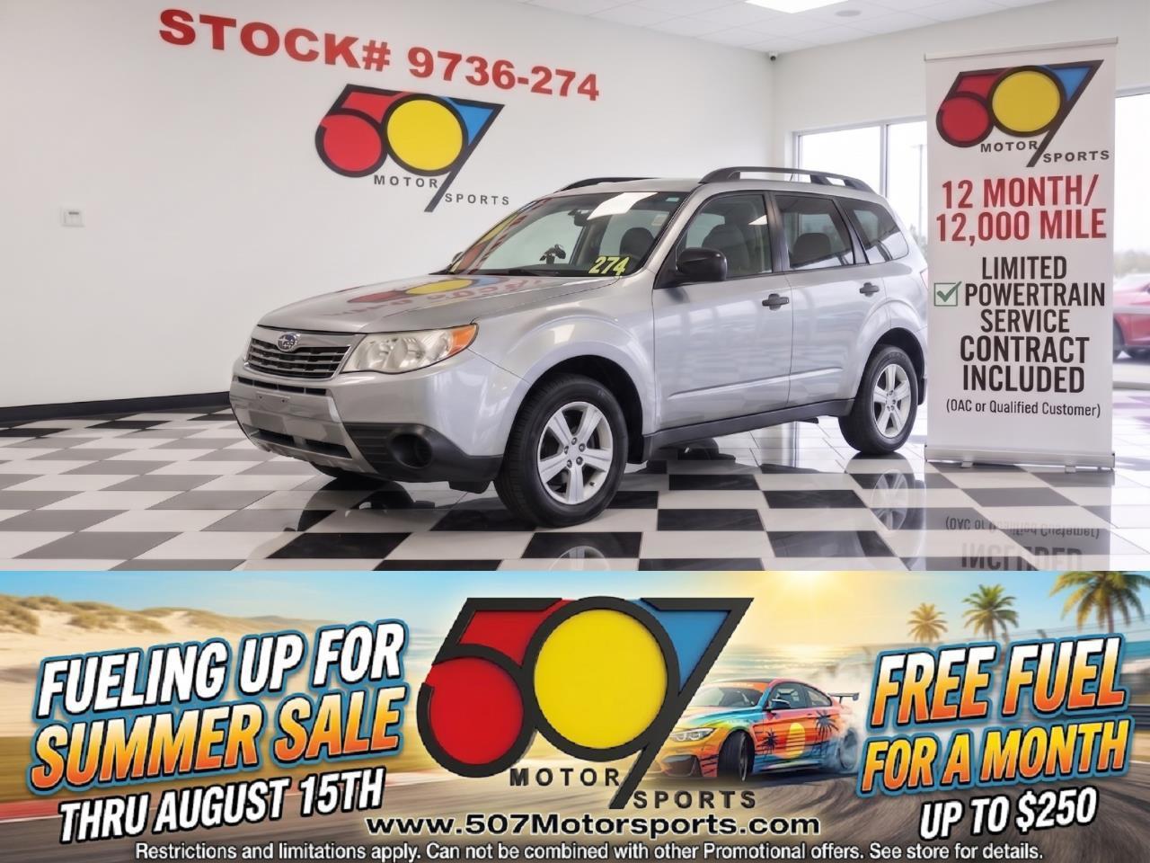 2010 Subaru Forester 2.5XS