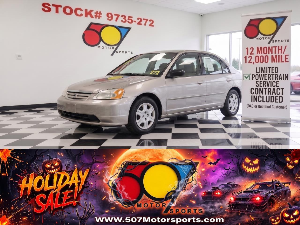 2003 Honda Civic LX Sedan 4-spd AT